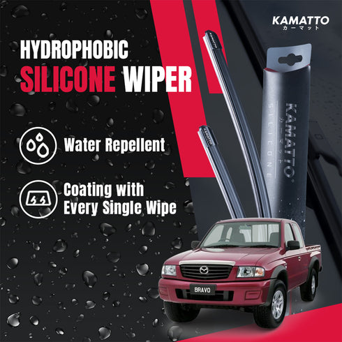 Kamatto Wiper Mazda Fighter (1998-2006) Hydrophobic Silicone Water Repelling Coating