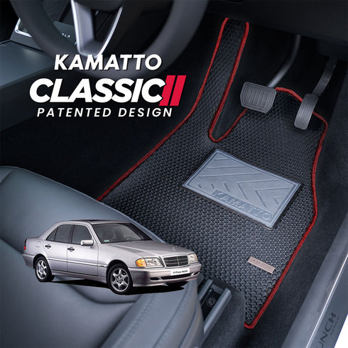 Kamatto Classic Mercedes Benz C-Class W202 (1994-2000) Car Floor Mat and Carpet