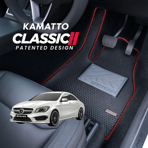 Kamatto Classic Mercedes Benz CLA C117 Sedan (2013-2019) Car Floor Mat and Carpet