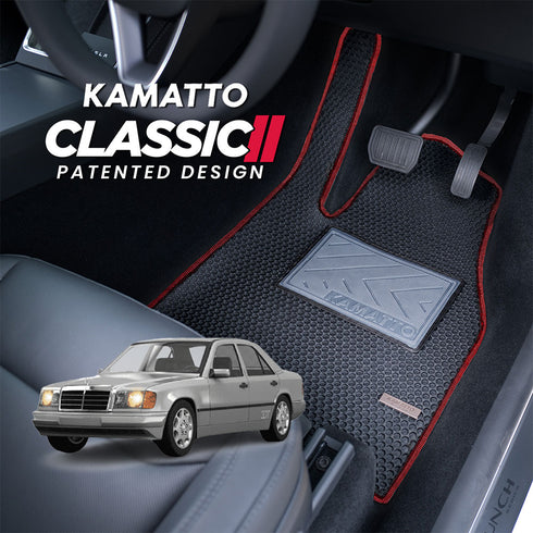 Kamatto Classic Mercedes Benz E-Class W124 (1993-1995) Car Floor Mat and Carpet