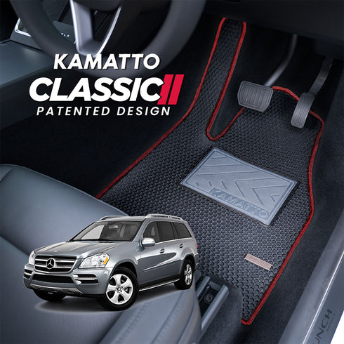 Kamatto Classic Mercedes Benz GL-Class X164 7-Seater (2006-2012) Car Floor Mat and Carpet