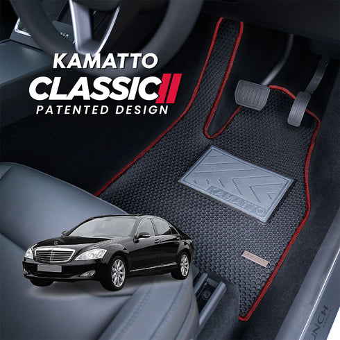 Kamatto Classic Mercedes Benz S-Class S300 W221 (2006-2013) Car Floor Mat and Carpet
