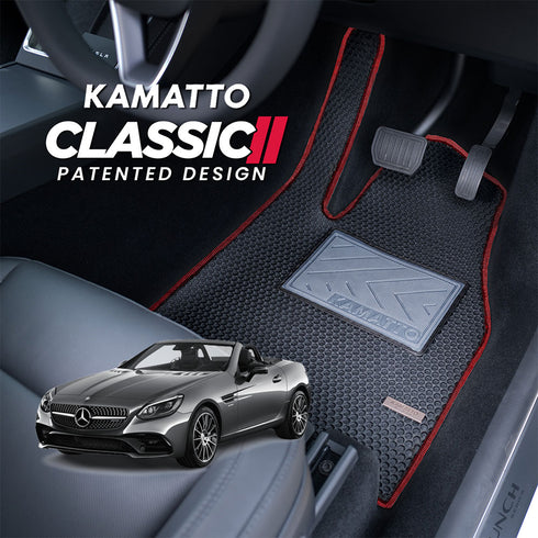 Kamatto Classic Mercedes Benz SLC-Class (2016-Present) Car Floor Mat and Carpet