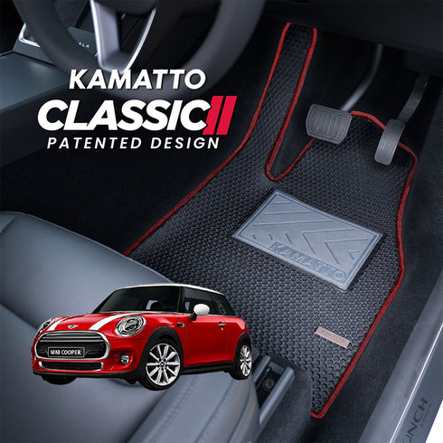 Kamatto Classic Mini Cooper S 3-Door F56 (2014-Present) Car Floor Mat and Carpet