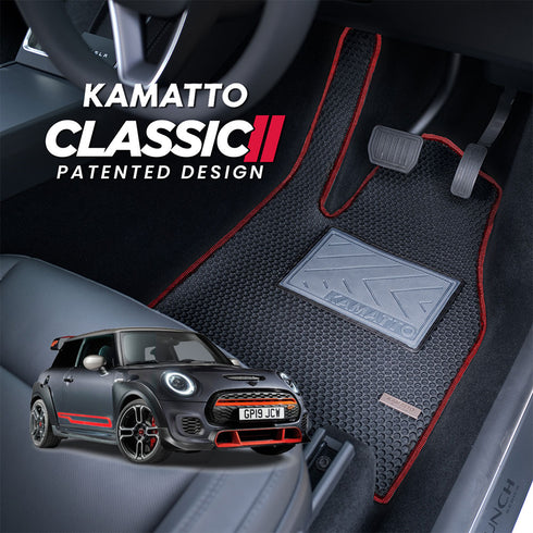 Kamatto Classic Mini Cooper GP JCW (F56) 3-Door 2-Seater (2020-Present) Car Floor Mat and Carpet