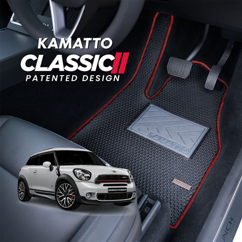 Kamatto Classic Mini Cooper S Paceman R61 (2013-2016) Car Floor Mat and Carpet