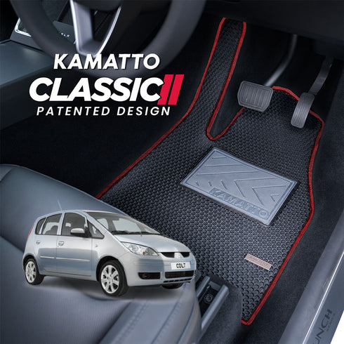 Kamatto Classic Mitsubishi Colt Z30 5-Door Hatchback (2002-2012) Car Floor Mat and Carpet