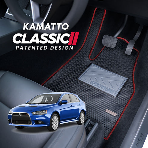 Kamatto Classic Mitsubishi Lancer Sportback MK1 (2008-Present) Car Floor Mat and Carpet
