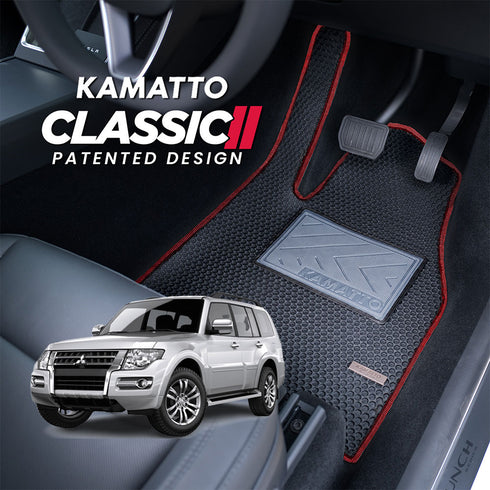 Kamatto Classic Mitsubishi Pajero Exceed 5-Door (2006-2021) Car Floor Mat and Carpet