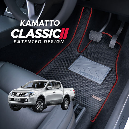 Kamatto Classic Mitsubishi Triton (2015-2018) Car Floor Mat and Carpet