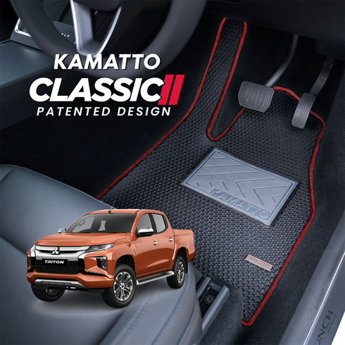 Kamatto Classic Mitsubishi Triton (2019-Present) Car Floor Mat and Carpet
