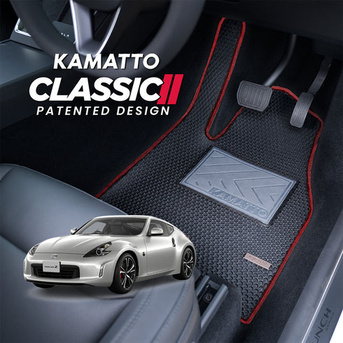 Kamatto Classic Nissan Fairlady 370Z Z34 (2008-2021) Car Floor Mat and Carpet