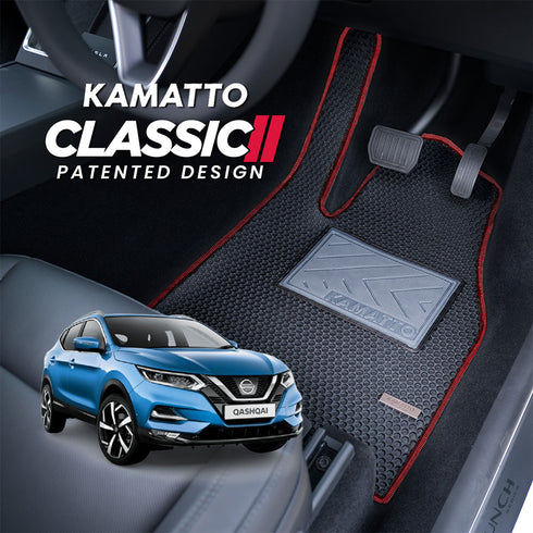 Kamatto Classic Nissan Qashqai J11 Facelift (2018-2021) Car Floor Mat and Carpet