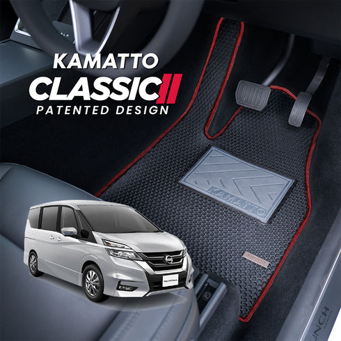 Kamatto Classic Nissan Serena C27 S-Hybrid (2018-Present) Car Floor Mat and Carpet