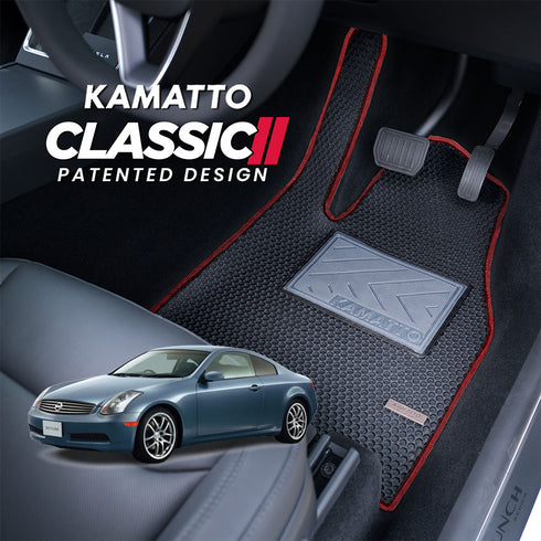 Kamatto Classic Nissan Skyline V35 Coupe (2002-2007) Car Floor Mat and Carpet