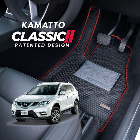 Kamatto Classic Nissan X-Trail T32 7-Seater Petrol (2013-2022) Car Floor Mat and Carpet