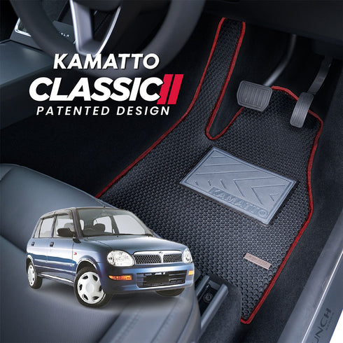 Kamatto Classic Perodua Kelisa L700 Manual (2001-2007) Car Floor Mat and Carpet