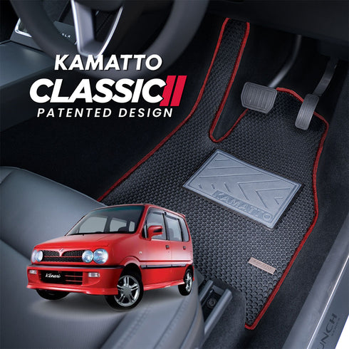 Kamatto Classic Perodua Kenari (2000-2009) Car Floor Mat and Carpet