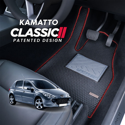 Kamatto Classic Peugeot 207 (2006-2012) Car Floor Mat and Carpet