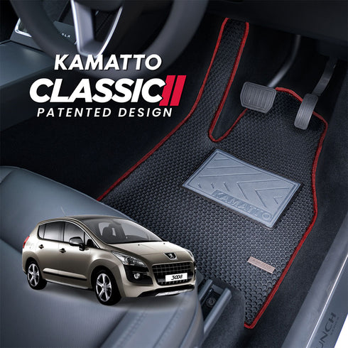 Kamatto Classic Peugeot 3008 (2009-2016) Car Floor Mat and Carpet