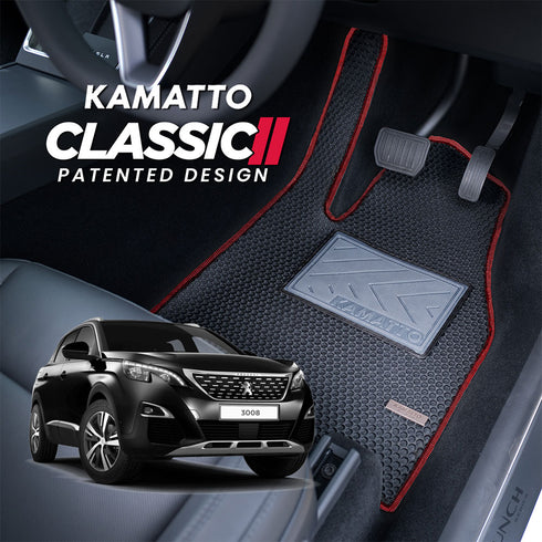 Kamatto Classic Peugeot 3008 Plus (2019-Present) Car Floor Mat and Carpet