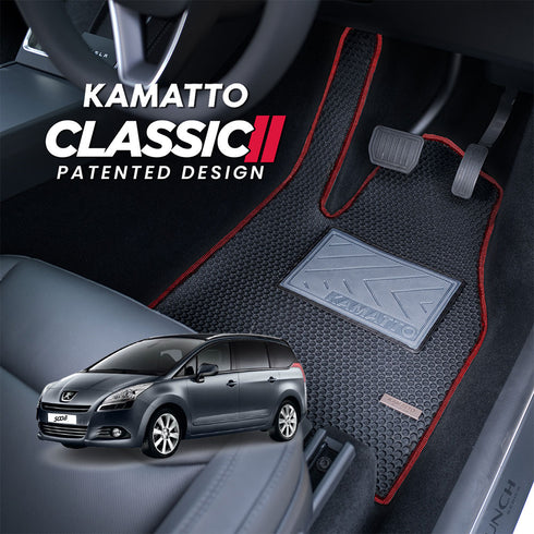 Kamatto Classic Peugeot 5008 (2009-2017) Car Floor Mat and Carpet