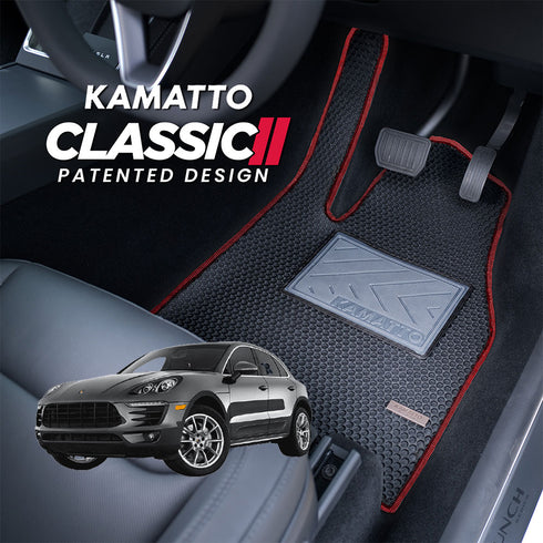 Kamatto Classic Porsche Cayenne/ Cayenne S 9Y0 (2019-Present) Car Floor Mat and Carpet