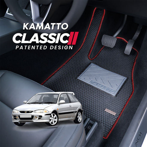 Kamatto Classic Proton Satria (1994-2006) Car Floor Mat and Carpet