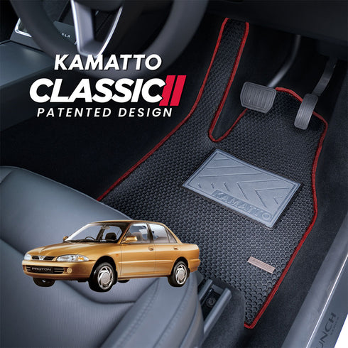 Kamatto Classic Proton Wira (1993-2009) Car Floor Mat and Carpet
