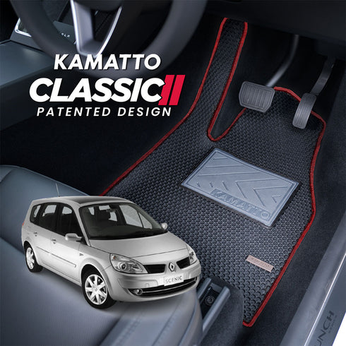 Kamatto Classic Renault Scenic II (2003-2009) Car Floor Mat and Carpet