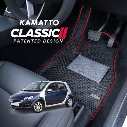 Kamatto Classic Mercedes Benz Smart Forfour W454 (2004-2006) Car Floor Mat and Carpet