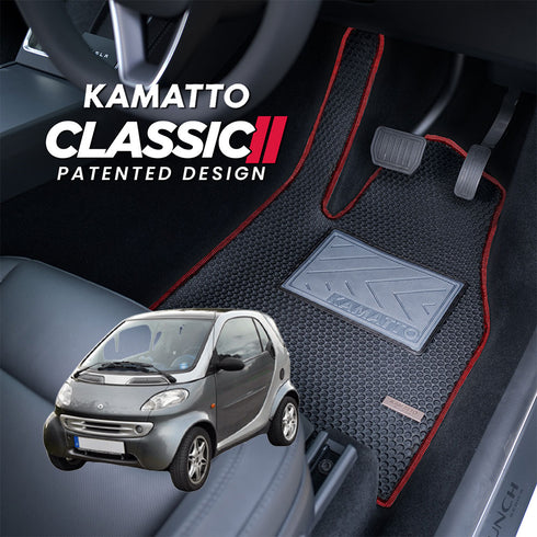 Kamatto Classic Mercedes Benz Smart Fortwo (1998-2007) Car Floor Mat and Carpet