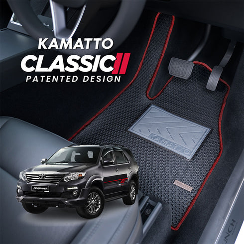 Kamatto Classic Toyota Fortuner (2005-2015) Car Floor Mat and Carpet