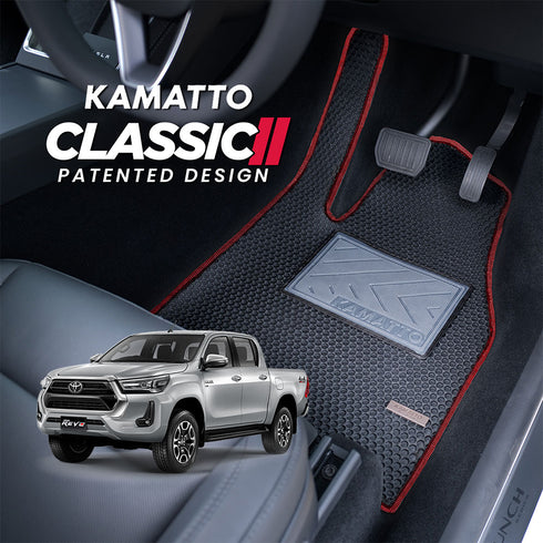 Kamatto Classic Toyota Hilux Revo Double Cab (2015-Present) Car Floor Mat and Carpet