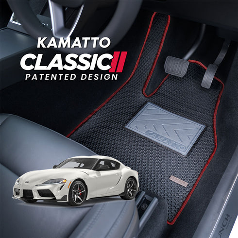 Kamatto Classic Toyota Supra (2020-Present) Car Floor Mat and Carpet