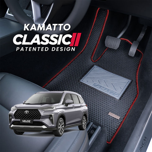 Kamatto Classic Toyota Veloz W100 (2021-Present) Car Floor Mat and Carpet
