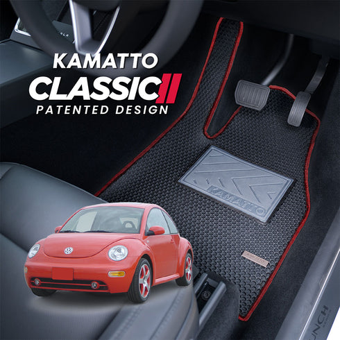 Kamatto Classic Volkswagen New Beetle (1997-2011) Car Floor Mat and Carpet