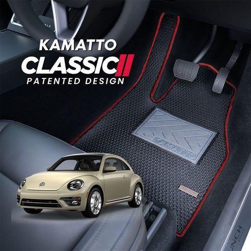 Kamatto Classic Volkswagen Beetle A5 (2012-Present) Car Floor Mat and Carpet