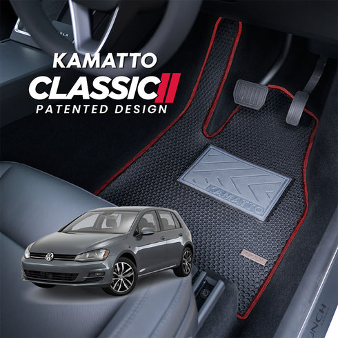 Kamatto Classic Volkswagen Golf MK7 TSI (2013-2018) Car Floor Mat and Carpet