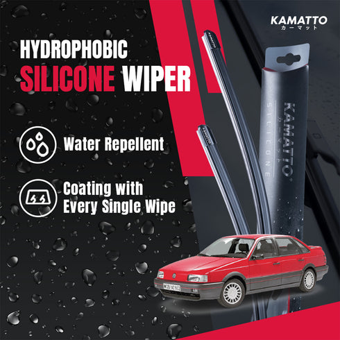 Kamatto Wiper Volkswagen Passat (B3 & B4) 1988-1996 Hydrophobic Silicone Water Repelling Coating