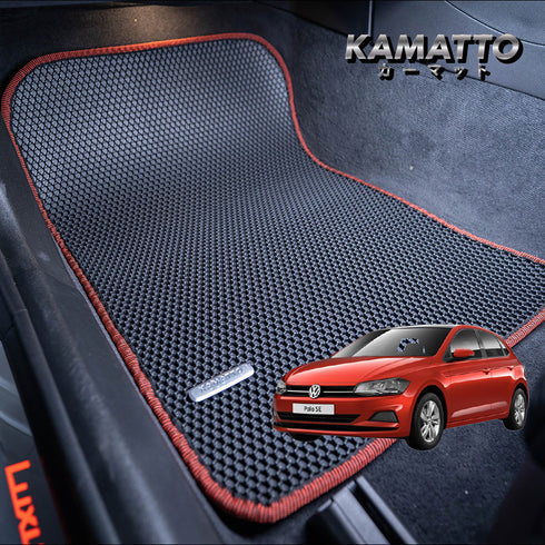 Kamatto Classic Volkswagen Polo MK6 Hatchback (2019-Present) Car Floor Mat and Carpet