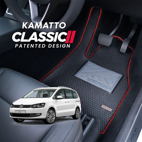 Kamatto Classic Volkswagen Sharan 7N 7-Seater (2010-2022) Car Floor Mat and Carpet