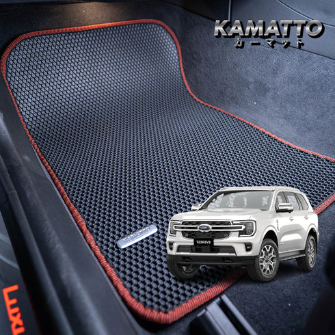 Kamatto Classic Ford Everest U704 7-Seater (2022-Present) Car Floor Mat and Carpet