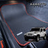 Kamatto Classic Jeep Wrangler JK 3-Door (2007-2018) Car Floor Mat and Carpet