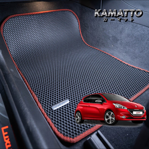 Kamatto Classic Peugeot 208 GTI 3-Door Hatchback (2013-2020) Car Floor Mat and Carpet