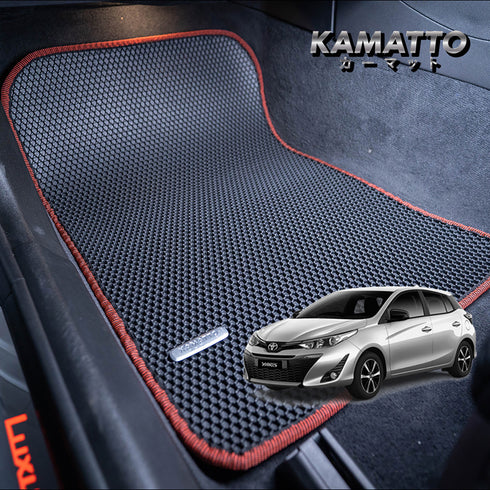 Kamatto Classic Toyota Yaris Facelift (2021-Present) Car Floor Mat and Carpet