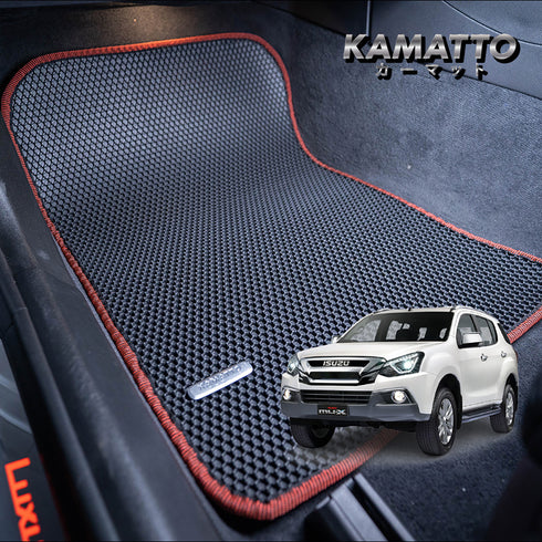 Kamatto Classic Isuzu MU-X 7 Seater RF (2013-2021) MUX Car Floor Mat and Carpet