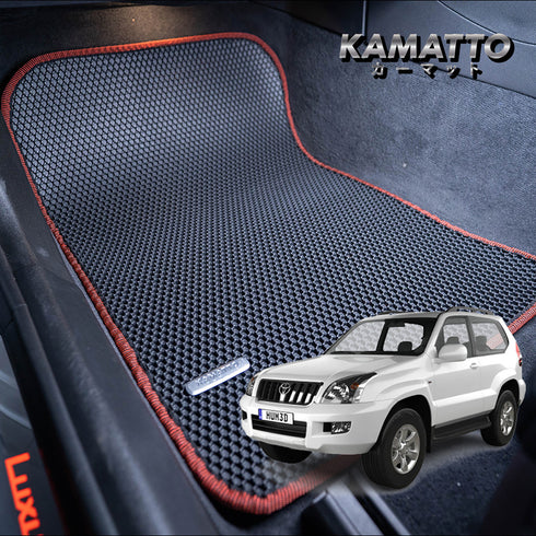 Kamatto Classic Toyota Land Cruiser Prado 3-Door J120 (2002-2008) Car Floor Mat and Carpet