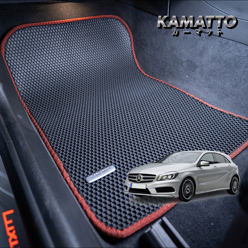 Kamatto Classic Mercedes Benz A-Class W176 (2012-2018) Car Floor Mat and Carpet