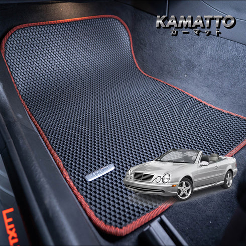 Kamatto Classic Mercedes Benz CLK-Class Coupe C208 Cabriolet A208 (1997-2003) Car Floor Mat and Carpet